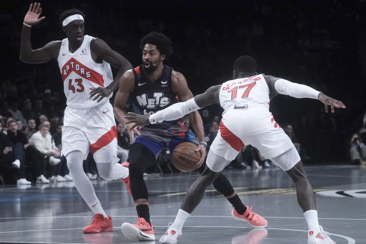 Nets Raptors Spencer Dinwiddie