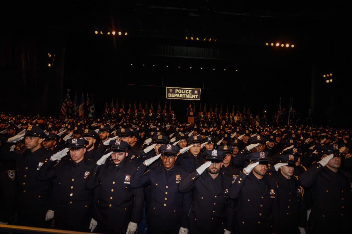 NYPD officers graduate
