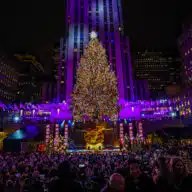 Rockefeller Center tree lighting 2023