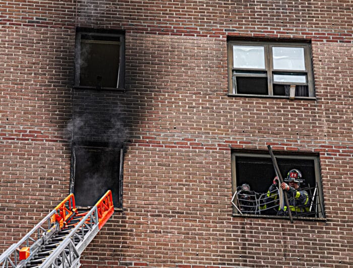 Three firefighters, one resident injured in Bronx apartment fire: FDNY 4