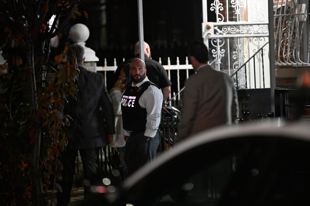 Police at double shooting scene in Brooklyn
