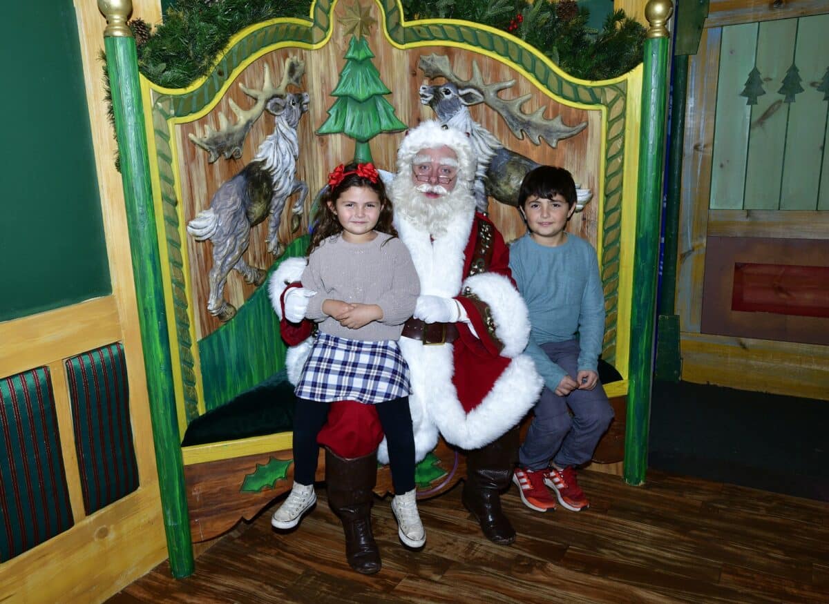 Guests visit Santa at Macy’s Herald Square Santaland at Macy's Herald Square on November 16,
