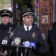 Police chief at scene where off-duty cop in Bronx shot man in dispute