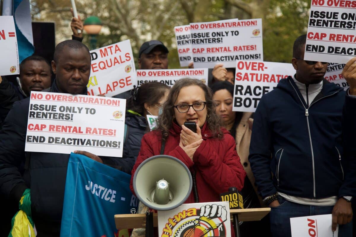 NYC Taxi Worker Alliance Executive Director Bhairavi Desai