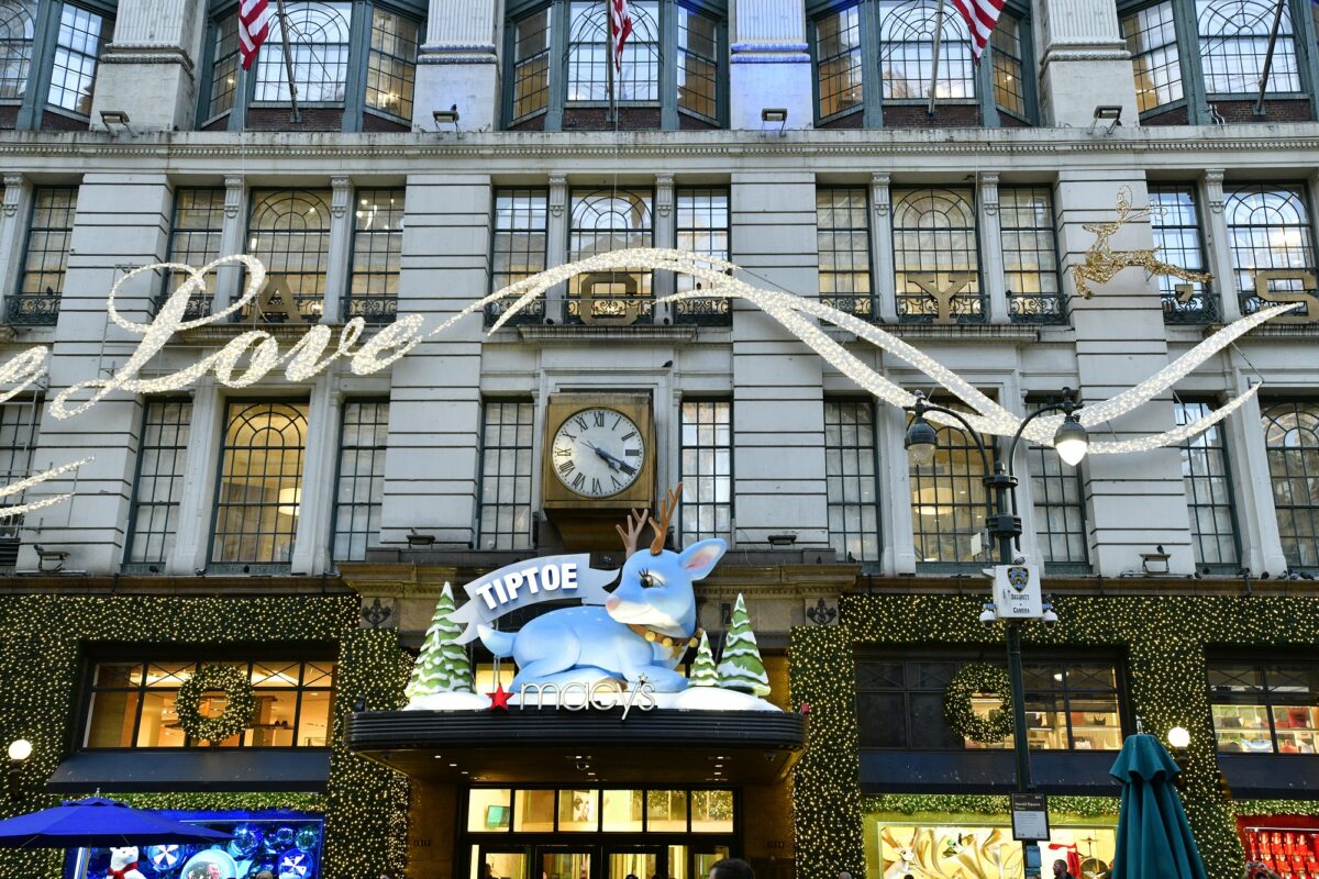 Macy's Herald Square on November 16, 2023, where Santaland takes place.