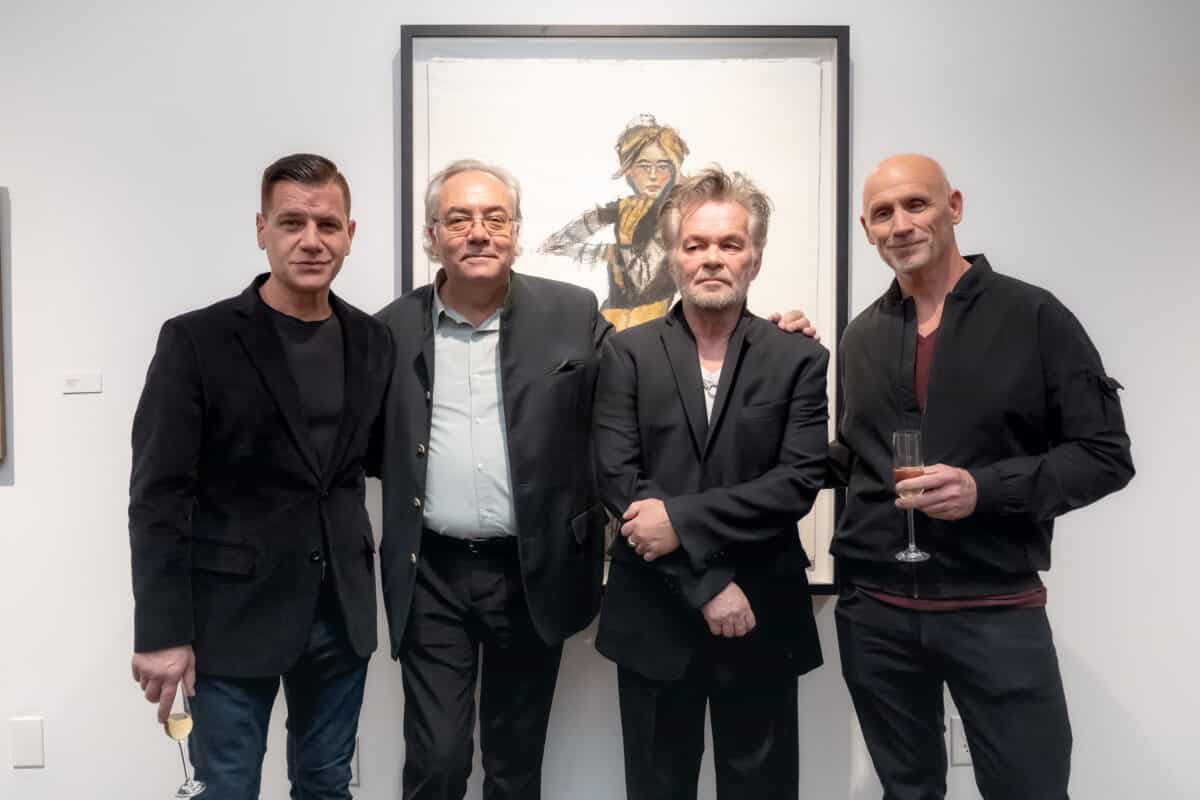 Tom Murro, Ted Vassilev, John Mellencamp, and Michael Blauner