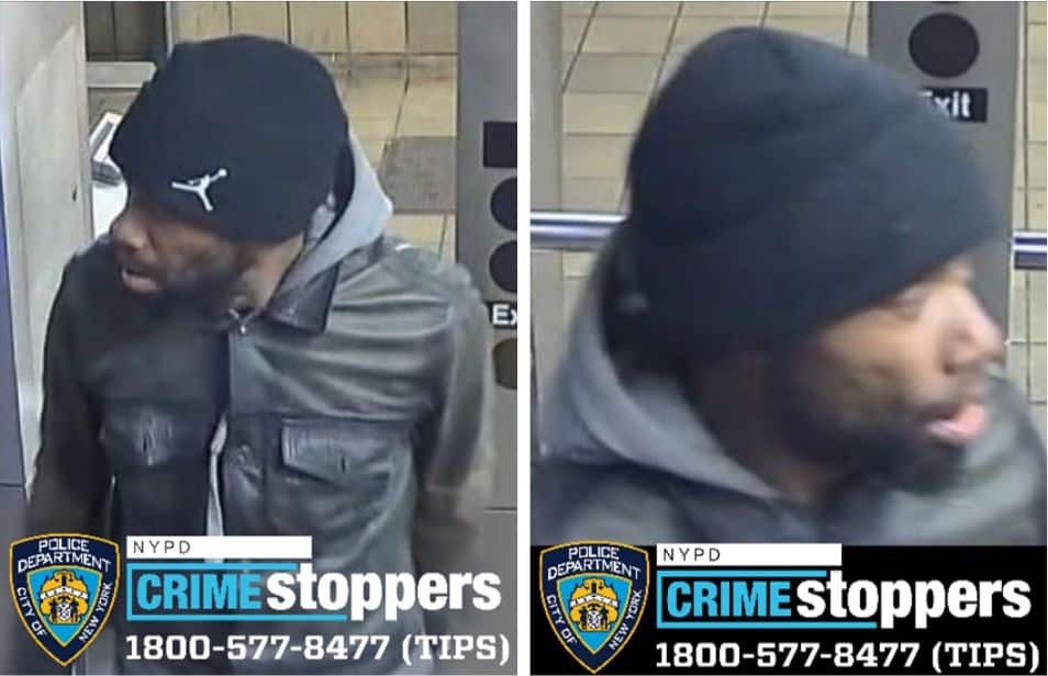 The perpetrator who stabbed a man outside a Macy's store in Downtown Brooklyn on Nov. 21, 2023.