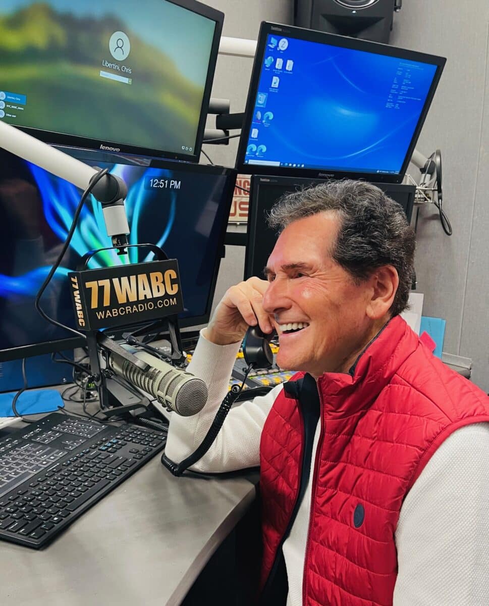 Ernie Anastos at WABC radio
