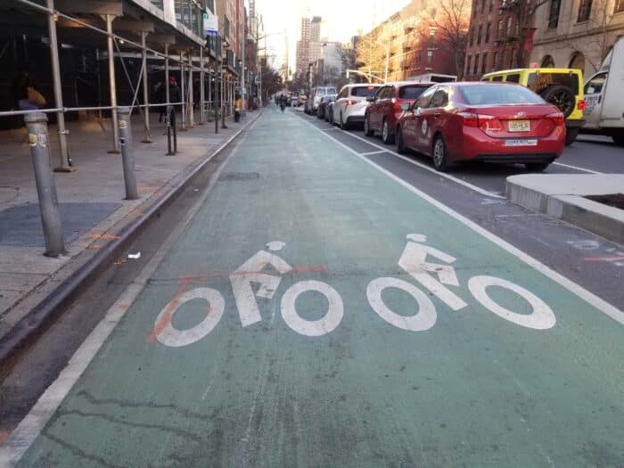 10th avenue bike lane online