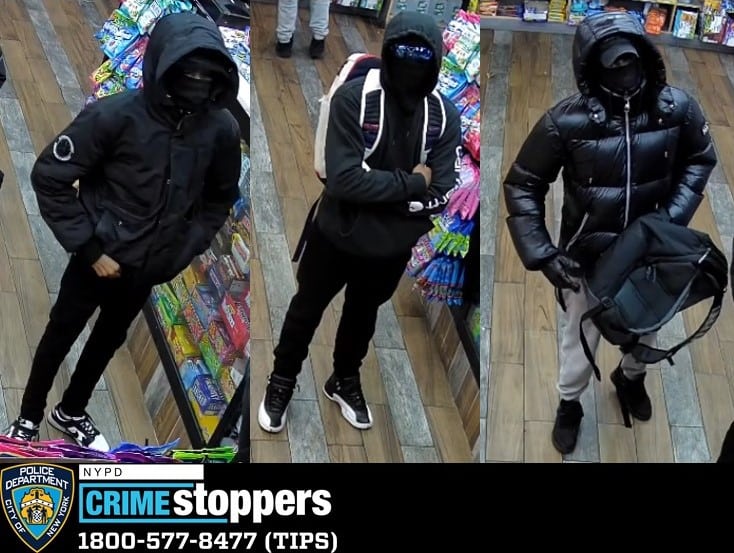Bronx armed robbers sought for two stickups