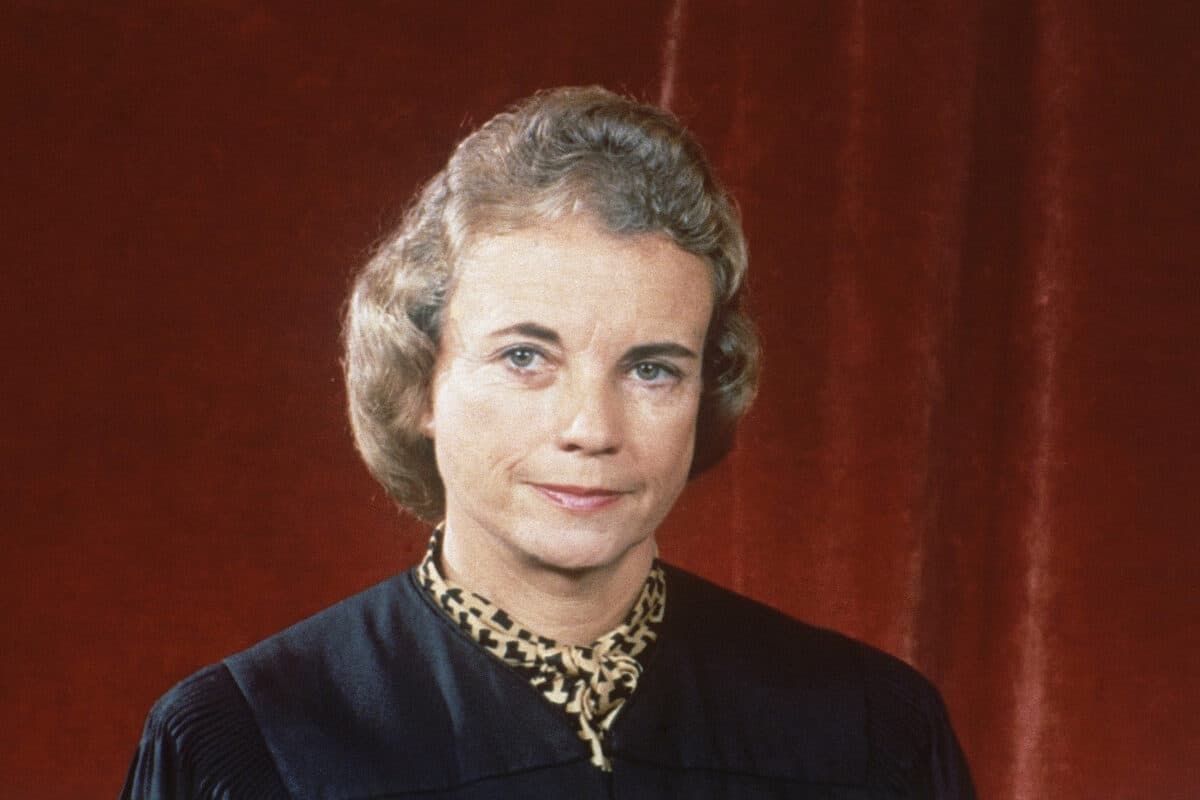 Sandra Day O'Connor, first female Supreme Court justice