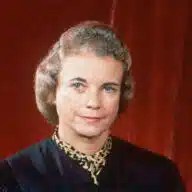Sandra Day O'Connor, first female Supreme Court justice