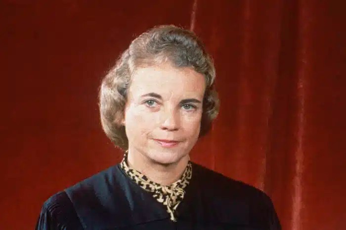 Sandra Day O'Connor, first female Supreme Court justice