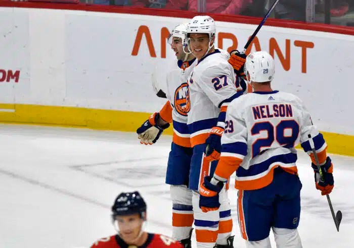 Anders Lee Brock Nelson Islanders