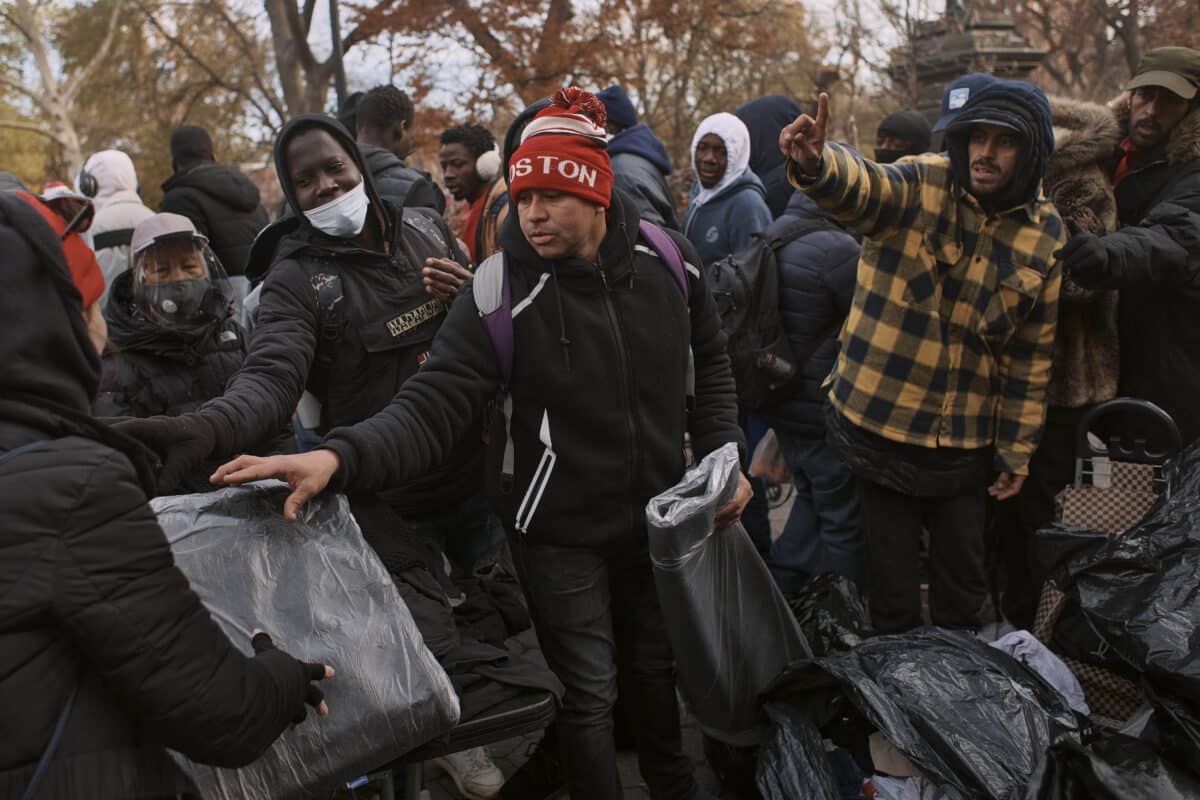 Migrants in New York