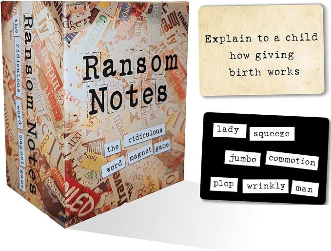 ransom notes adult board game