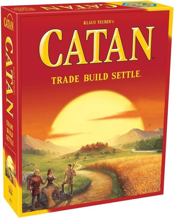 catan trade build setting family board game