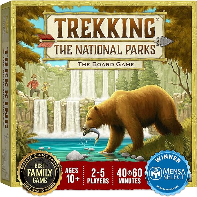 trekking national parks family board game