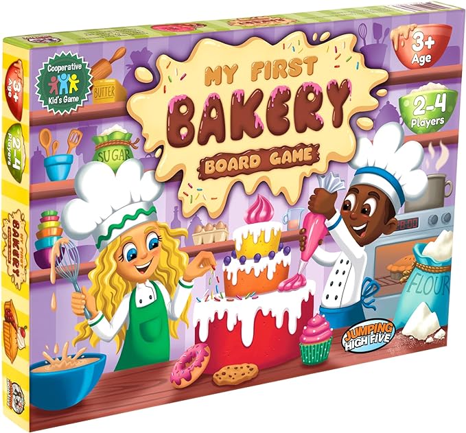 my first bakery kids board game