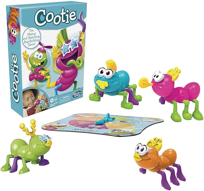 hasbro cootie kids board game