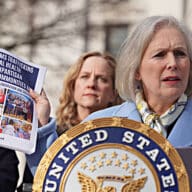 Senator Kirsten Gillibrand touts gun trafficker arrests