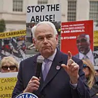 Queens City Council Member Robert Holden speaks about horse carriage ban bill