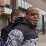 Patric Anderson, 31, the alleged subway slasher accused of randomly attacking Brooklyn straphangers over the last several days warned the public on Thursday to be “very” afraid of him as he was taken away in cuffs.