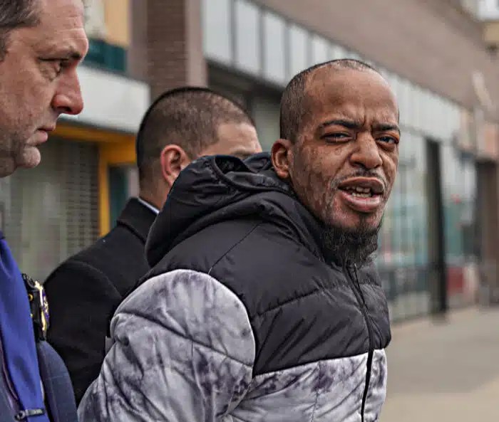Patric Anderson, 31, the alleged subway slasher accused of randomly attacking Brooklyn straphangers over the last several days warned the public on Thursday to be “very” afraid of him as he was taken away in cuffs.