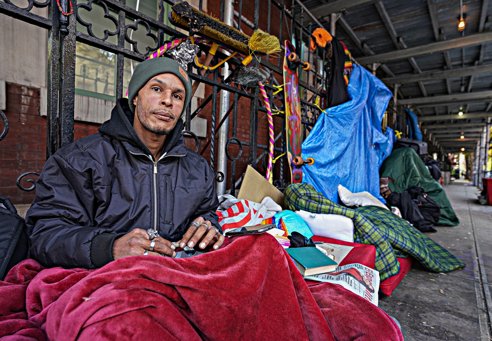'Please leave us alone': East Village homeless say surprise encampment sweeps are becoming more violent 6