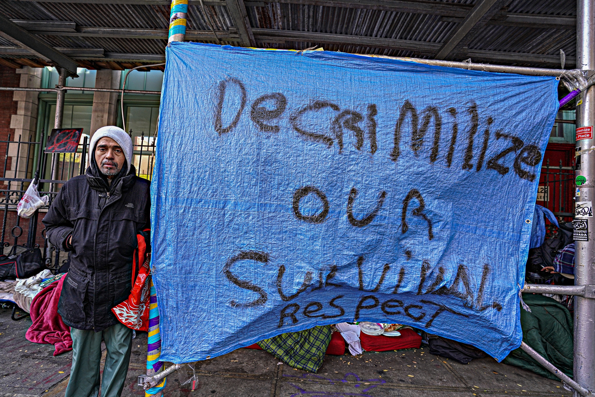 Thank you to everyone who showed up for last week's action calling for an  end to police raids on encampments and more support for unhoused…