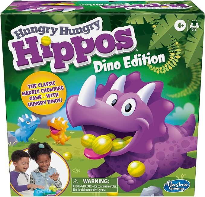 hungry hungry hippo dino edition at amazon