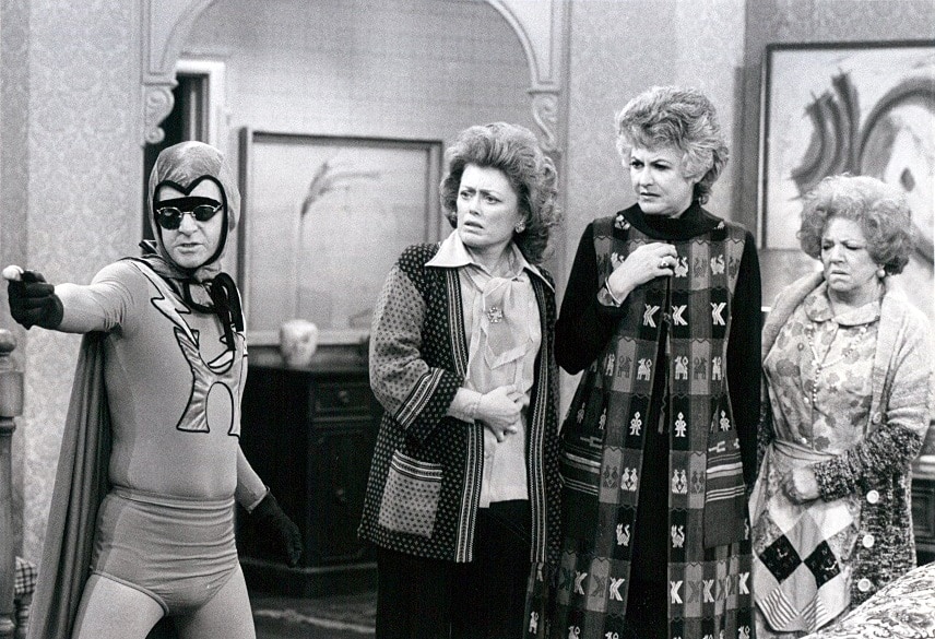 Norman Lear sitcom Maude starring Rue McClanahan and Bea Arthur