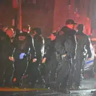 Police at scene of violent Queens stabbing