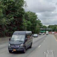 Long Island Expressway crash site in Queens