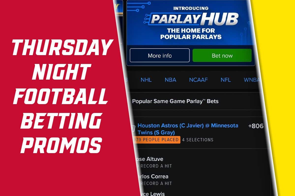 thursday night football betting promos