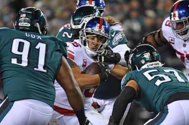 Giants Saquon Barkley Eagles