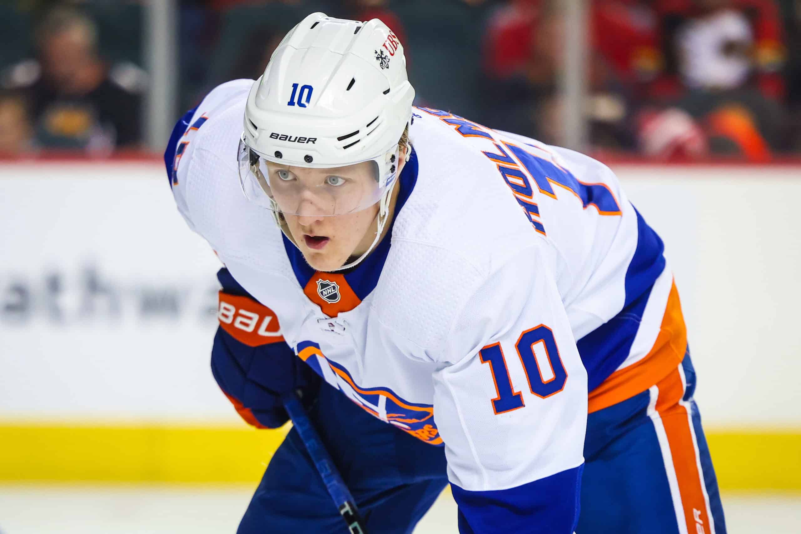 Islanders' Simon Holmstrom working on finding 'balance' of being more aggressive offensively 2 Simon Holmstrom Islanders