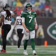 Jets bench Tim Boyle,. lose to Falcons 13-8