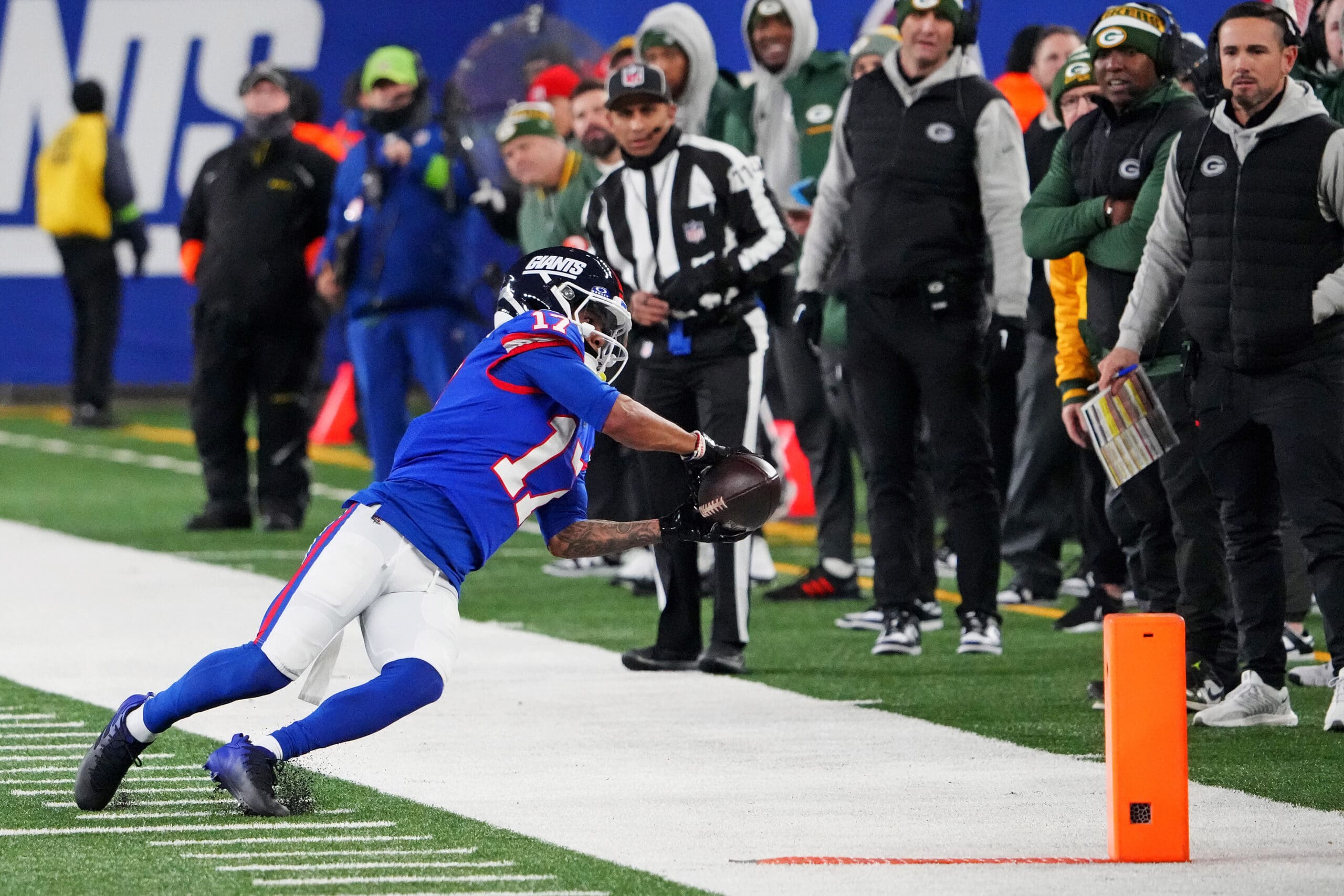 Giants' Wan'Dale Robinson seeing fruits of injury rehab labor in big night vs. Packers 3 Wan'Dale Robinson Giants
