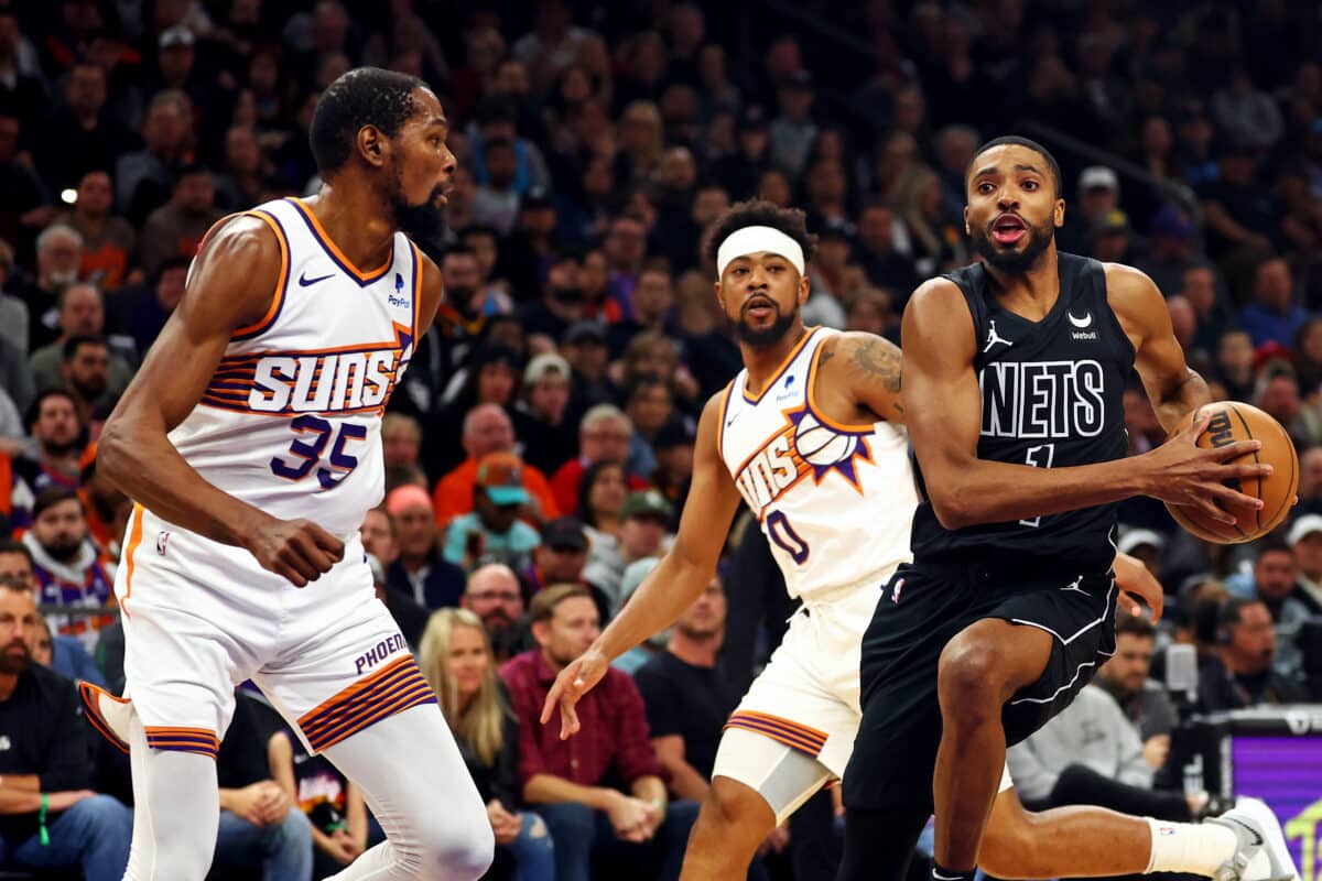 Nets Suns Mikal Bridges