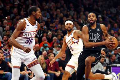 Nets Suns Mikal Bridges