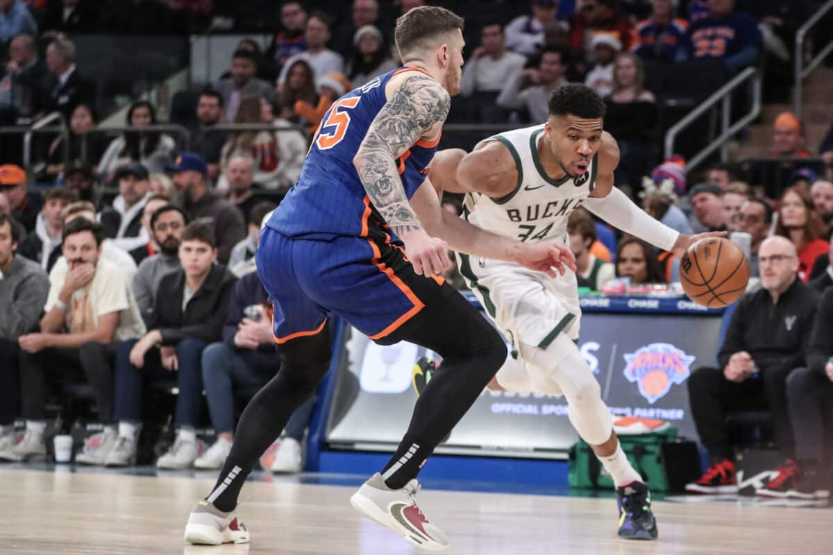 Knicks Bucks Giannis Antetokounmpo