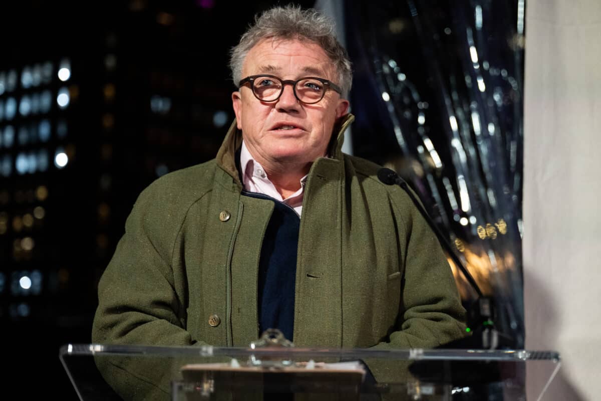Shining the 'Light' for all: Spectacular 'Field of Light' art installation opens to the public in Midtown 7 Artist Bruce Munro speaks at the opening of his art installation Field of Light at Freedom PlazA