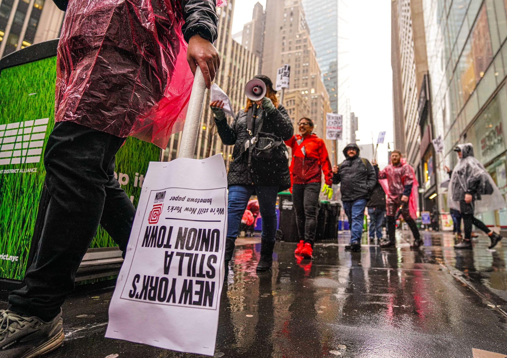 Daily News reporters go on strike for the first time in 30 years over budget cuts 13 Journalists at the Daily News have walked off their respective beats for the first time in three decades