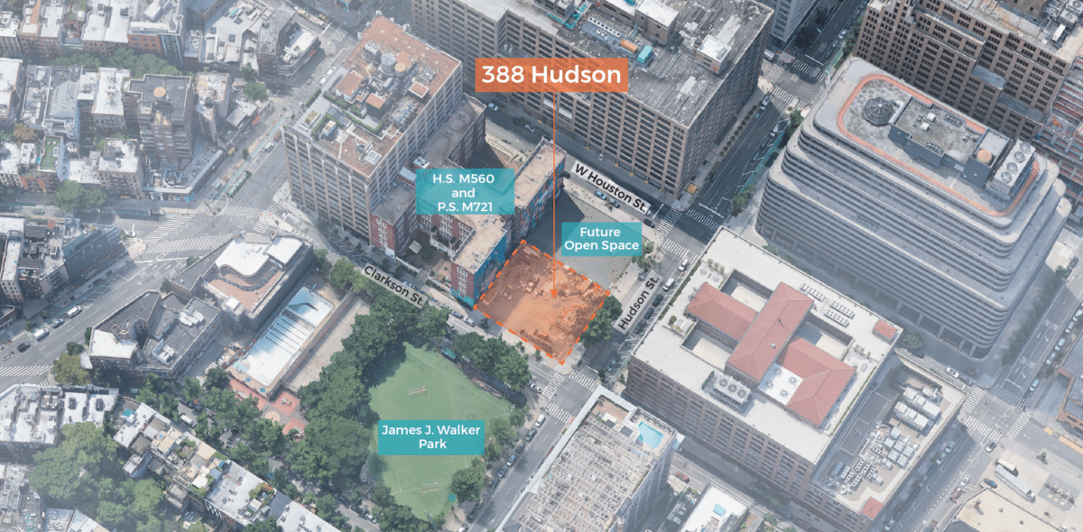 Greenwich Village site where new development will rise