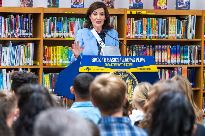Governor Kathy Hochul announces new reading initiative