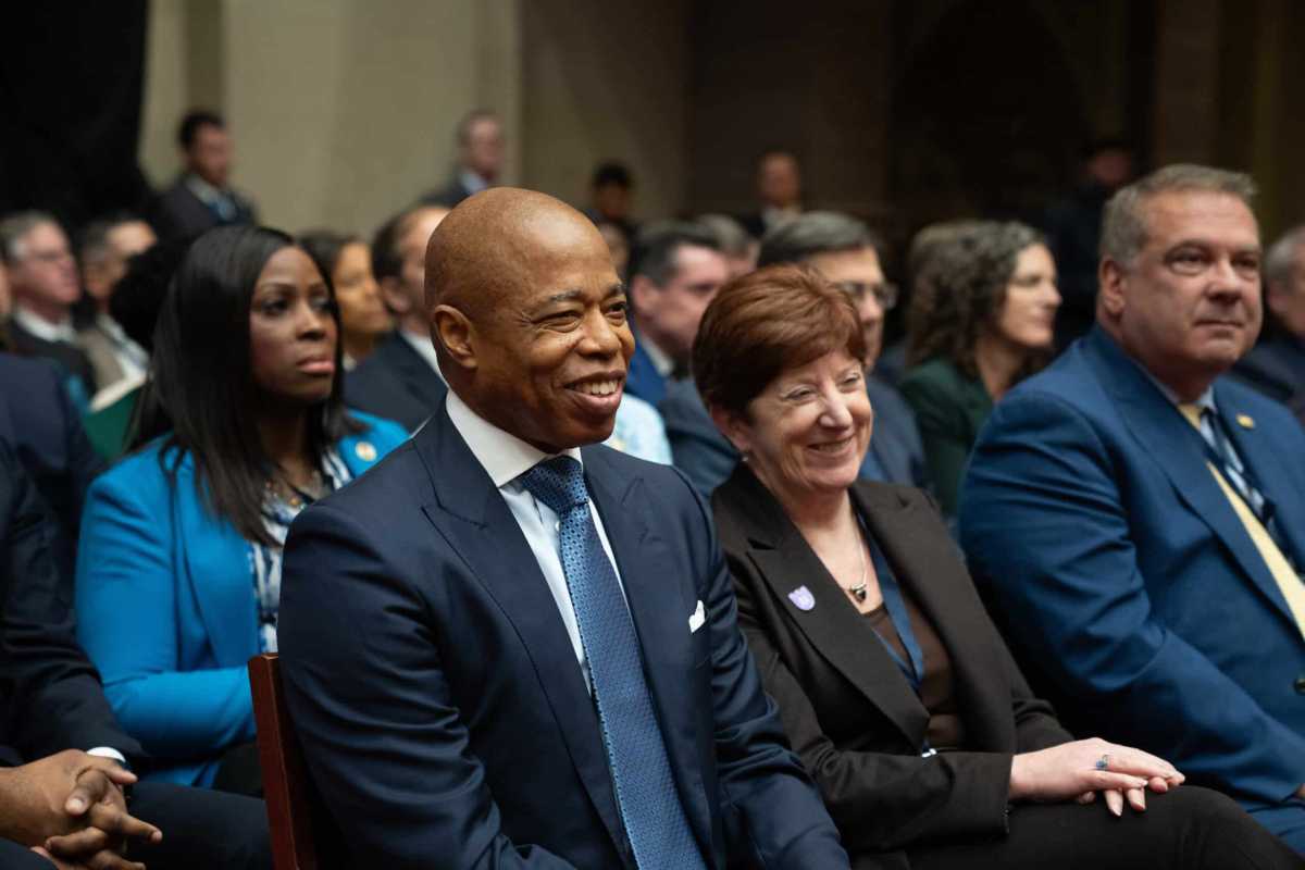 Mayor Eric Adams attends State of the State address