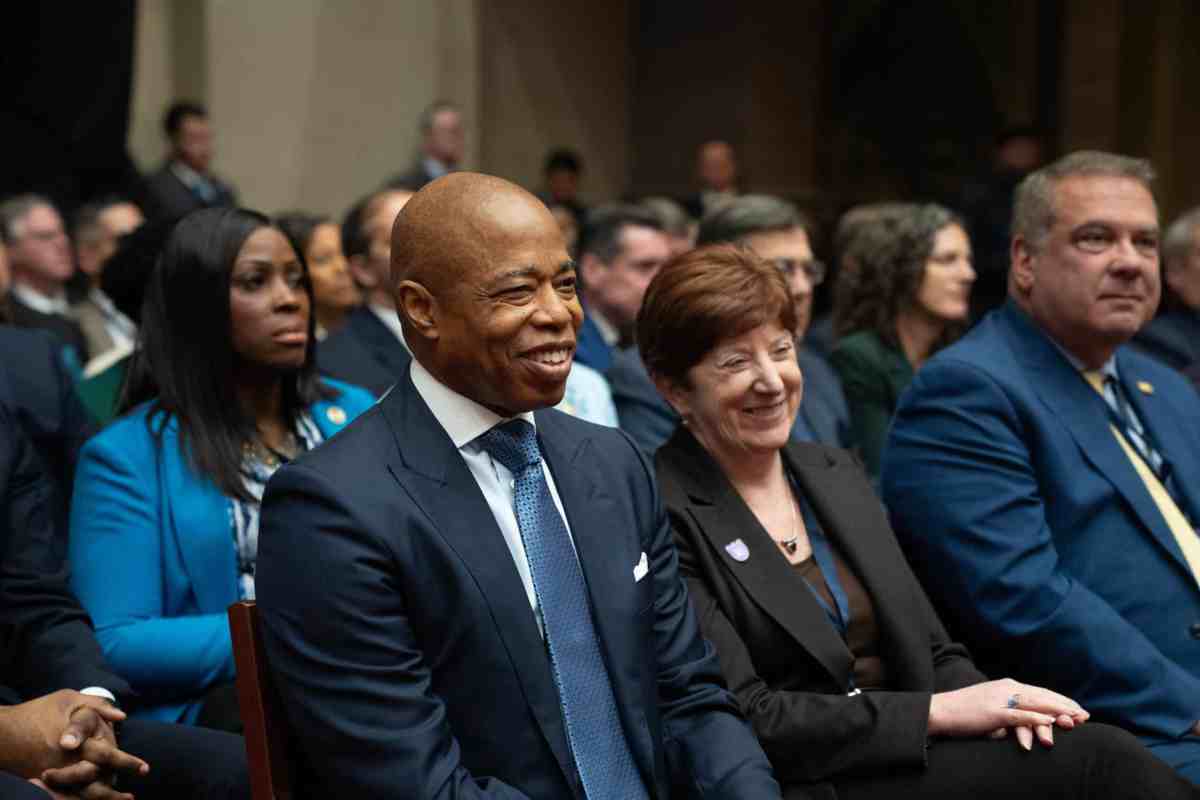 Mayor Eric Adams attends State of the State address