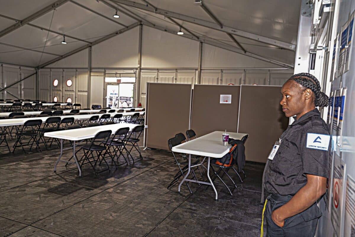 Randall’s Island Humanitarian Emergency Response and Relief Center/File Photo.