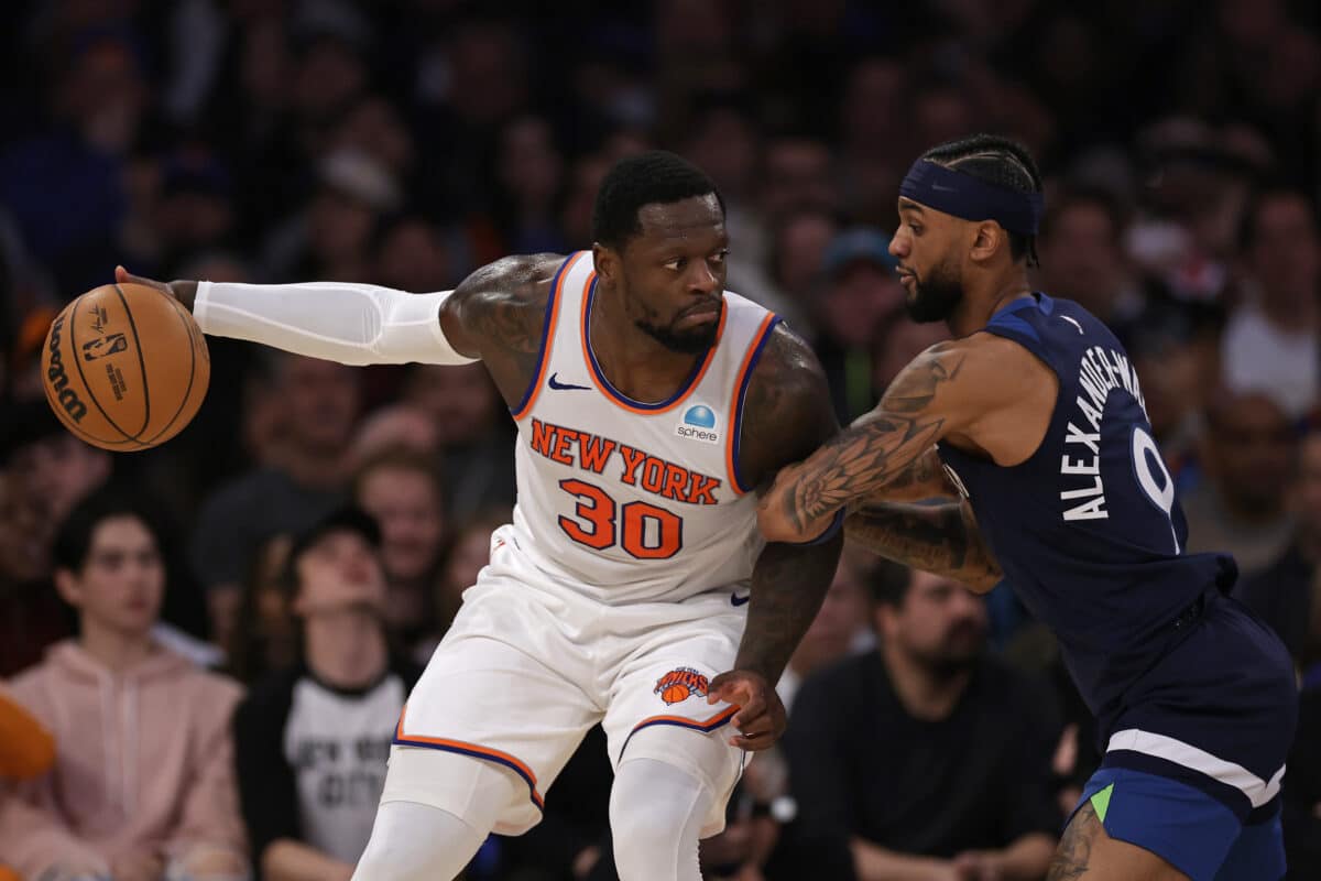 Julius Randle injury update Knicks